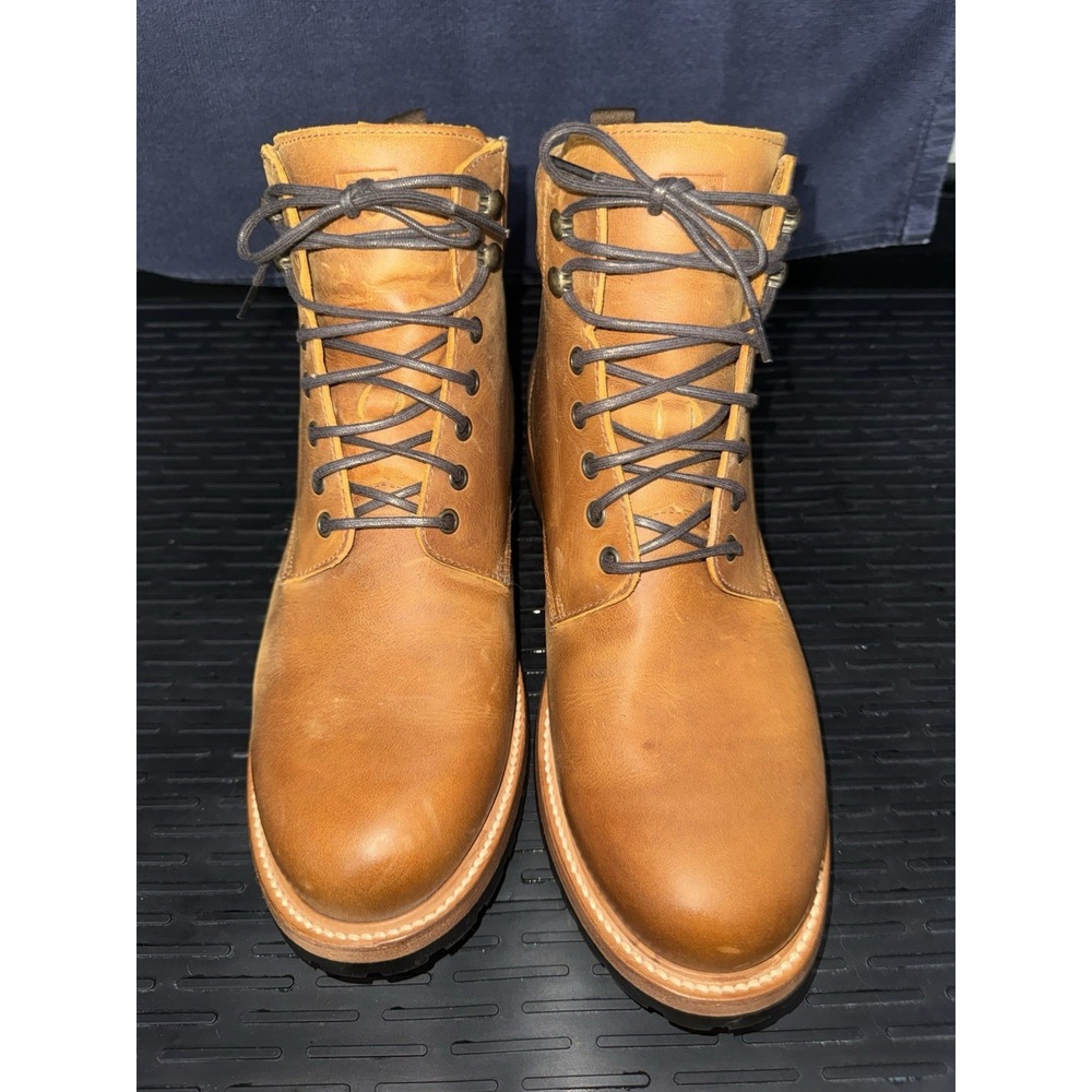 Wilcox Shiloh Brown Leather Lace Up Boots Goodyear Welt Men's Size 11.5 USA